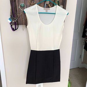 BR Sleek Two-tone Dress